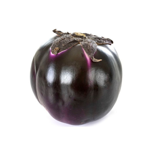 Aubergine Ronde Violette pièce